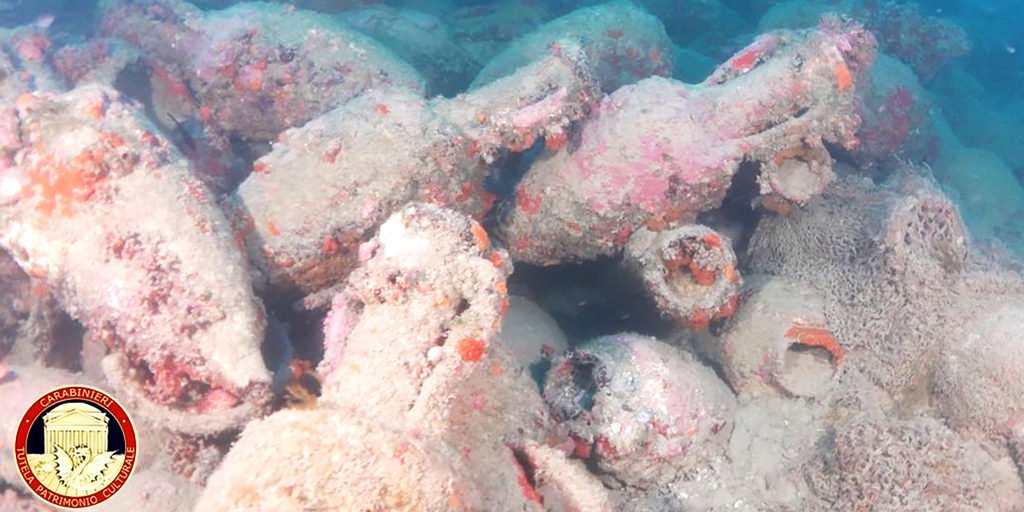 Ancient Roman shipwreck found off Italian coast revealing valuable artifacts and trade insights