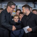 Andy Burnham reaffirms UK support for Ukraine during first foreign visit to Kyiv