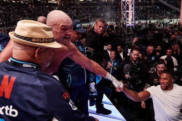Anthony Joshua and Tyson Fury confirm fight in New York City on November 20