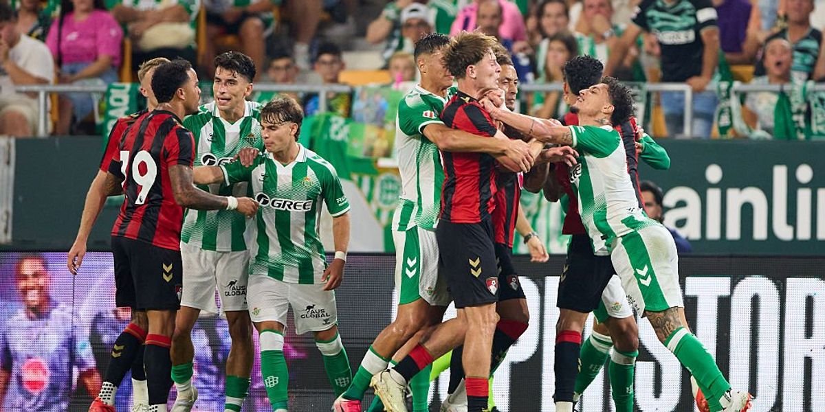 Antony and Scott sent off after brawl in pre-season friendly during Bournemouth match