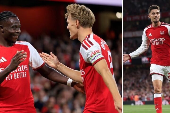 Arsenal begins title defense with convincing 3-0 win over Coventry City