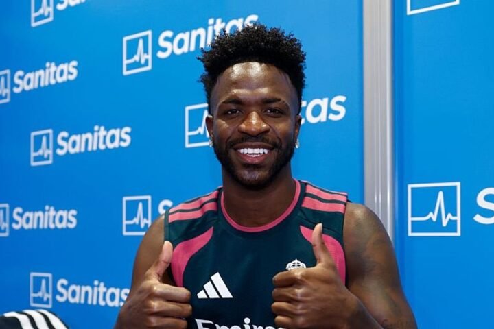 Arsenal's hopes dashed as Vinicius Junior signs long-term deal with Real Madrid