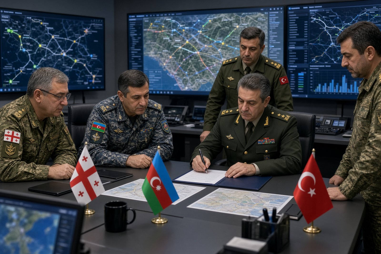 Georgia, Azerbaijan and Turkey deepen military cooperation without Russia