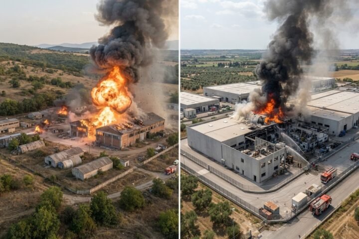 Two ammunition explosions in Europe raise fears over Russian sabotage risk