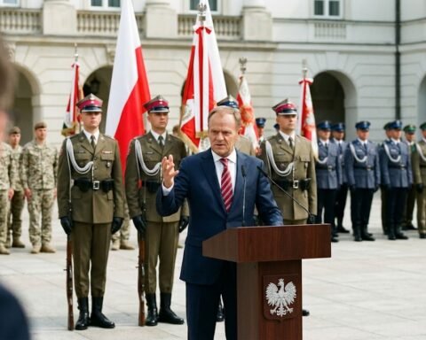 Tusk warns Poland’s security is at risk as opposition challenges defence spending