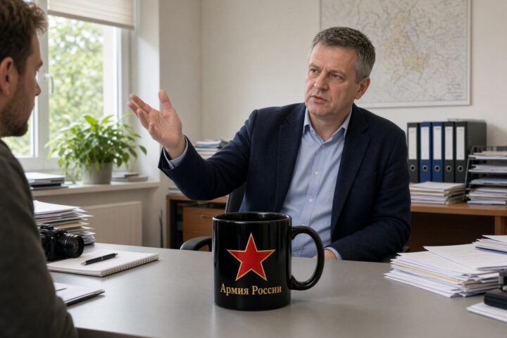 AfD politician dismisses controversy over Russian army mug in German constituency office