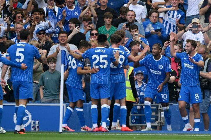 Brighton thrash Aston Villa 4-0 in a decisive Premier League opener