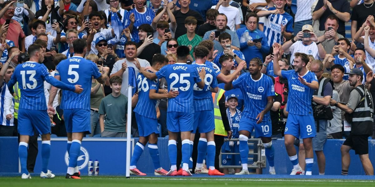 Brighton thrash Aston Villa 4-0 in a decisive Premier League opener
