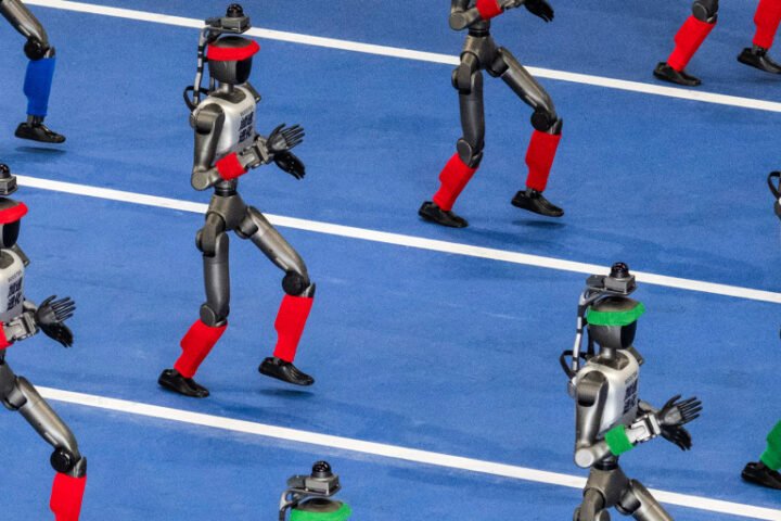 Chinese humanoid robot sets new 100-meter sprint record at World Humanoid Robot Games
