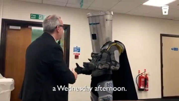 Count Binface prepares to challenge Nigel Farage in Clacton by-election