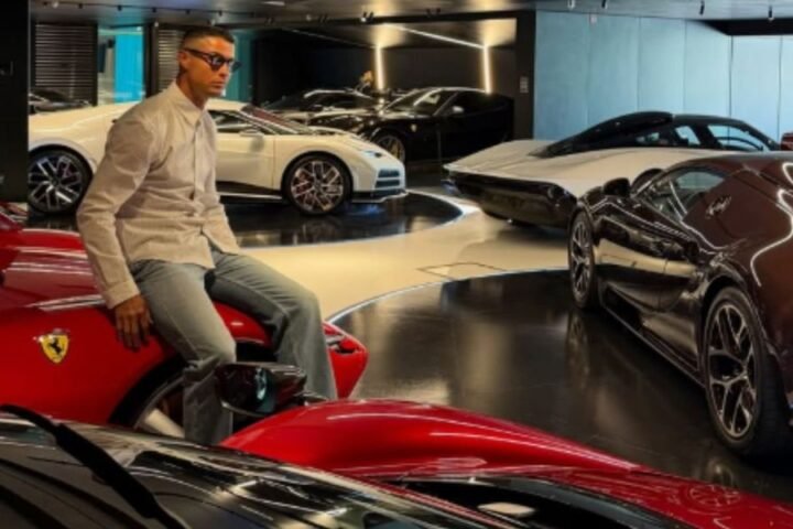Cristiano Ronaldo showcases impressive supercar collection valued at millions