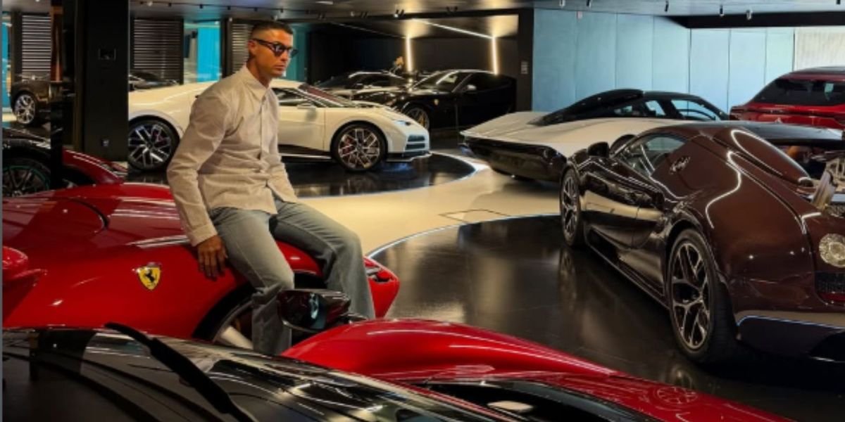 Cristiano Ronaldo showcases impressive supercar collection valued at millions