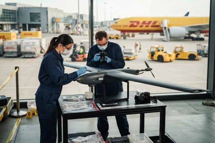 DNA links Leipzig airport drone to Russian sabotage campaign, reports say