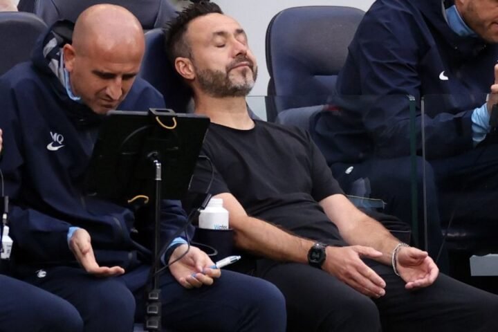 De Zerbi faces scrutiny after Tottenham's poor start to the Premier League season