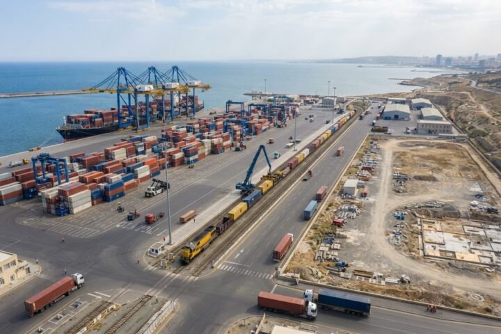 Uzbekistan and Azerbaijan accelerate trade route linking Central Asia to Europe