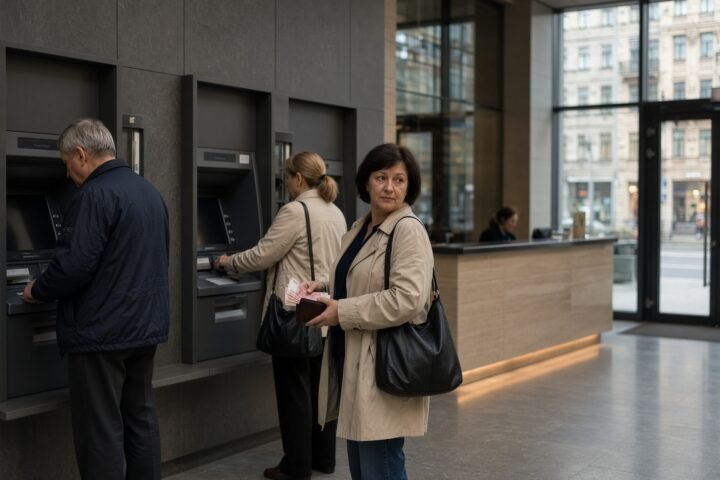 Russians pull billions from banks as confidence in Kremlin finances weakens