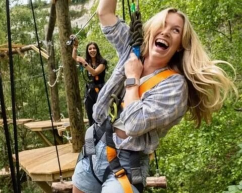 England's fastest zipline offers a thrilling adventure above the Eden Project