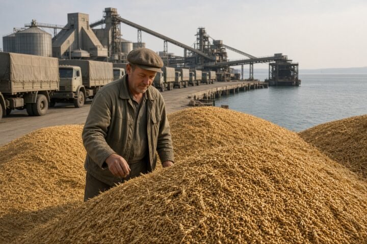 Ukraine drone strikes push Russian wheat exports towards a 16-year low