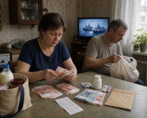 Kremlin war spending leaves Russians with less money to save
