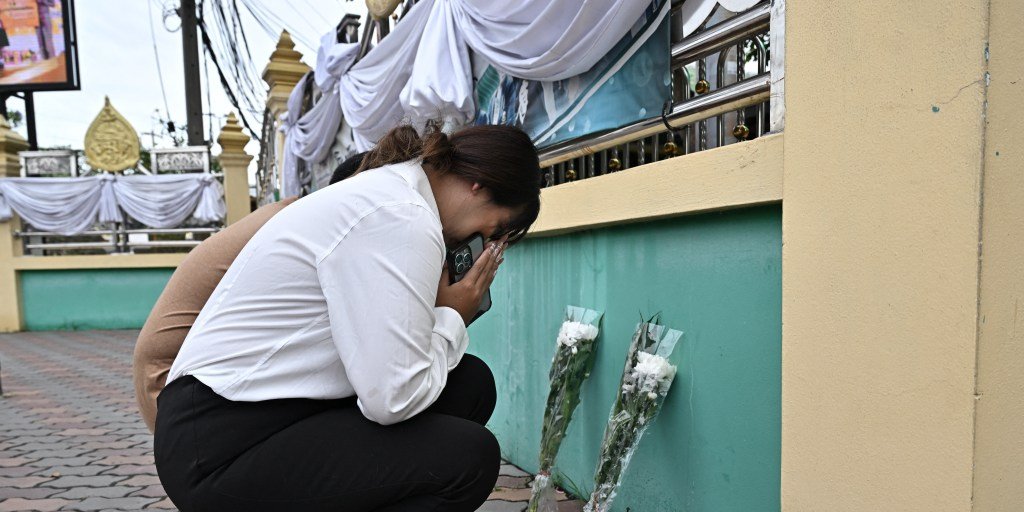 Families mourn as a 14-year-old shooter kills seven in Thai school tragedy