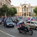 Pro-Russian group stages Belgrade motorcade after Zelensky’s Serbia visit