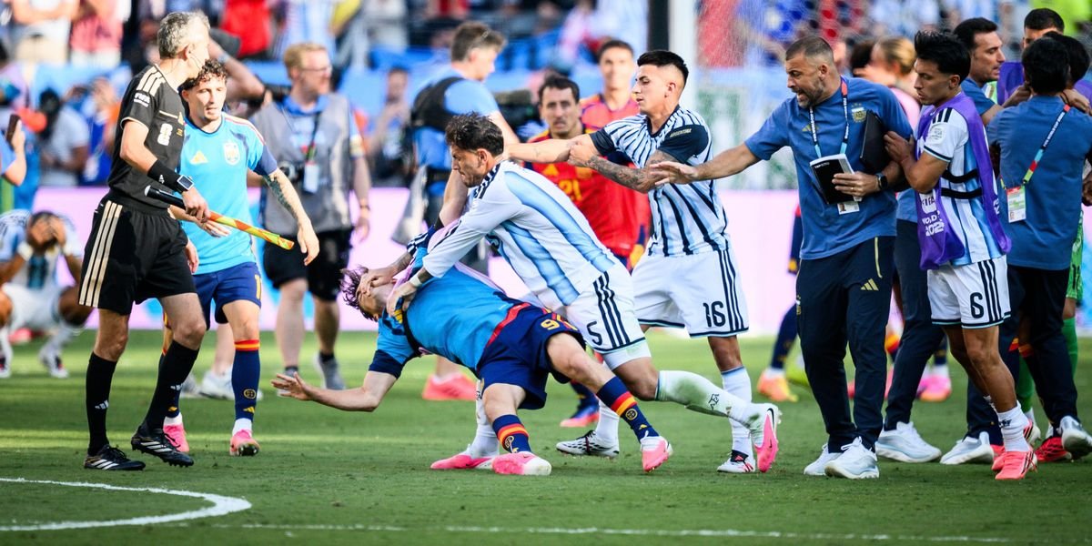 FIFA allows Argentina players to serve suspensions during friendly matches after World Cup brawl
