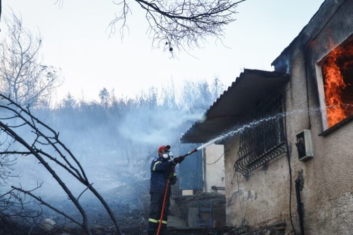 Firefighters tackle wildfires in Belgium and Greece; 2 casualties reported near Athens
