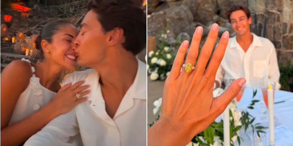 George Russell announces engagement to longtime girlfriend Carmen Montero Mundt after six years