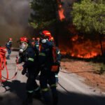 Greece battles wildfires as Hungary shuts nuclear power plant amid severe drought conditions
