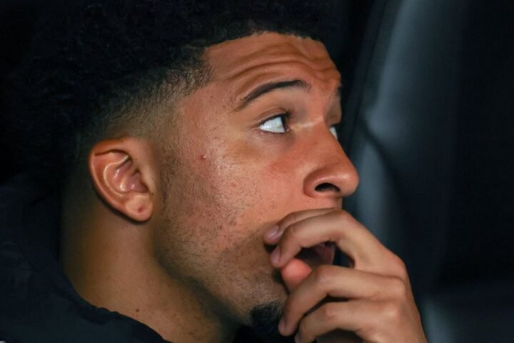 Jadon Sancho trains with Flixton FC as he seeks new club after leaving Manchester United