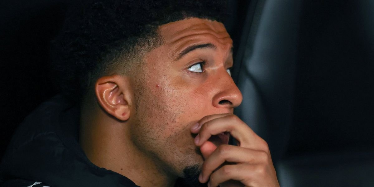 Jadon Sancho trains with Flixton FC as he seeks new club after leaving Manchester United