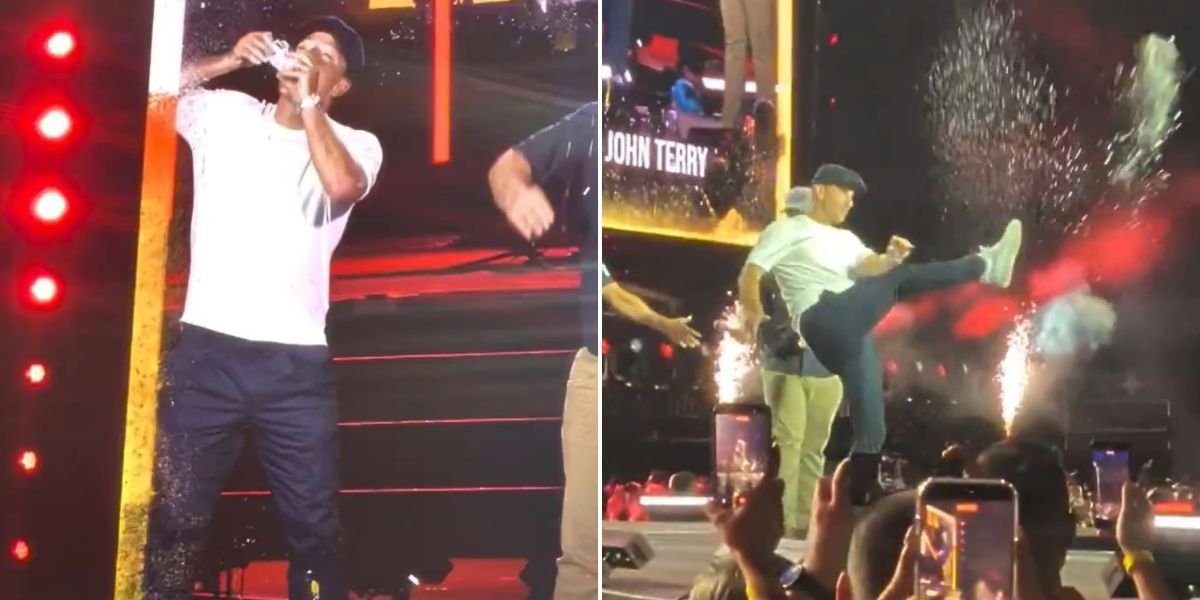 John Terry faces backlash from Wembley crowd during Luke Combs concert appearance