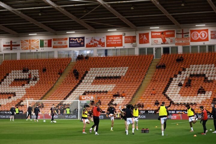 Jordon Brown taken to hospital following chest infection during Blackpool's season opener