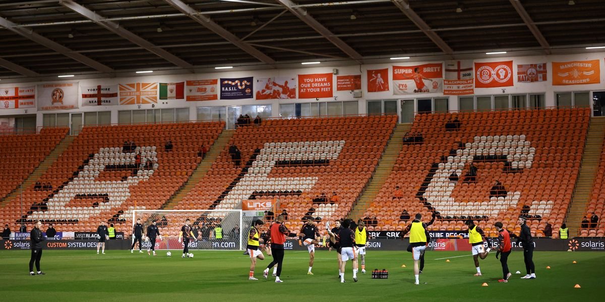 Jordon Brown taken to hospital following chest infection during Blackpool's season opener
