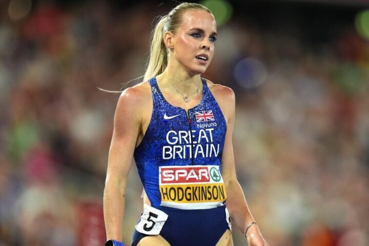 Keely Hodgkinson settles for silver after thrilling finish at European Athletics Championship