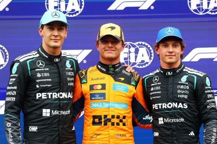 Lando Norris wins Dutch Grand Prix as Kimi Antonelli and George Russell secure podium spots