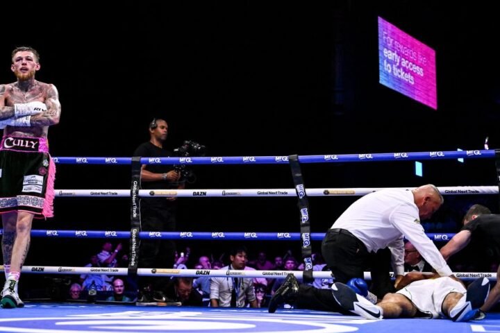 Lee Reeves remains hospitalized after knockout by Gary Cully in Dublin bout