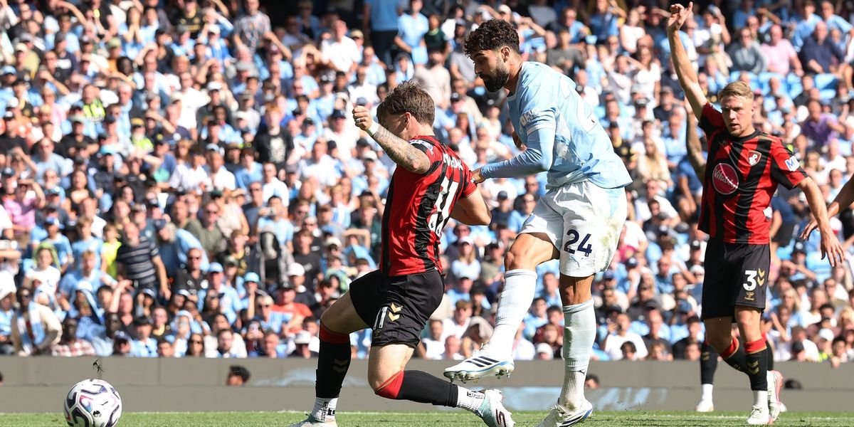 Manchester City secures late victory over Bournemouth in Enzo Maresca's Premier League debut