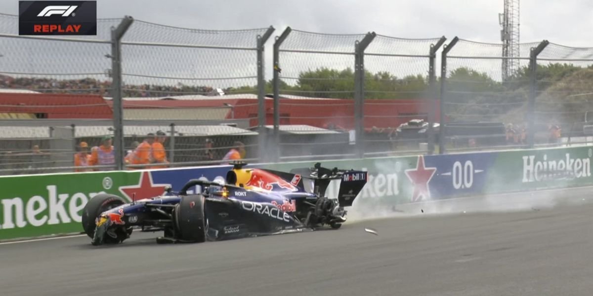 Max Verstappen crashes out of Dutch Grand Prix in final home race