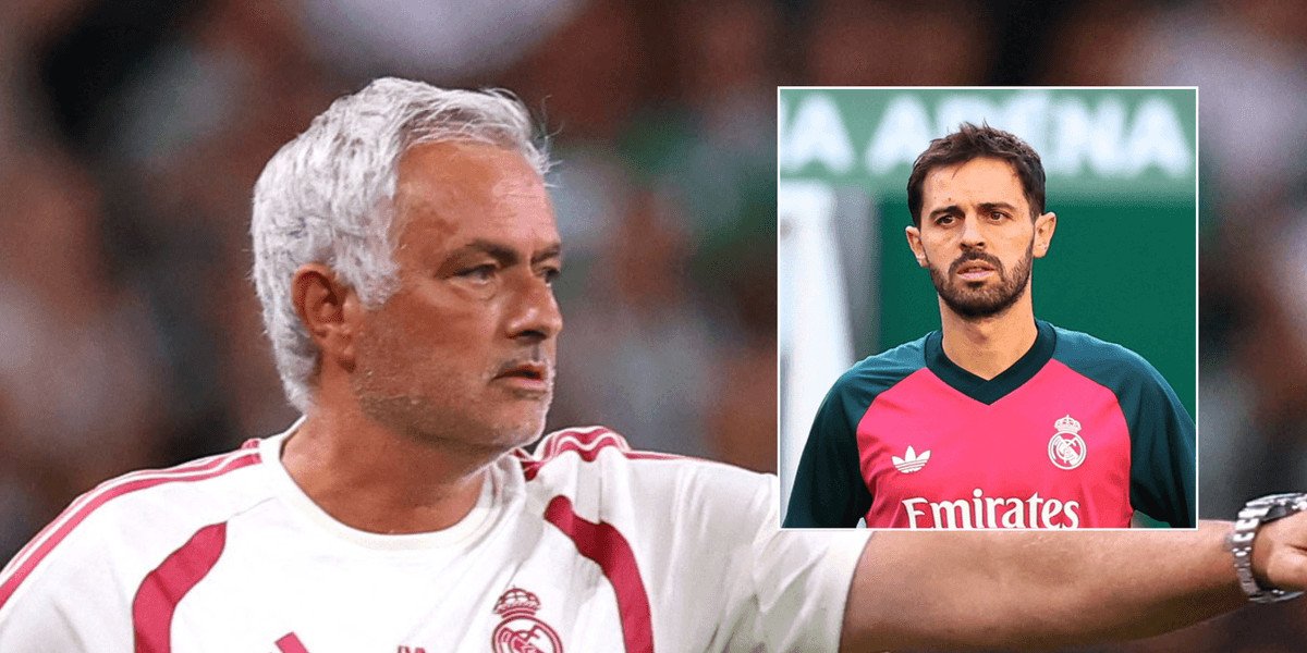 Mourinho critiques Bernardo Silva's fitness after Real Madrid pre-season debut