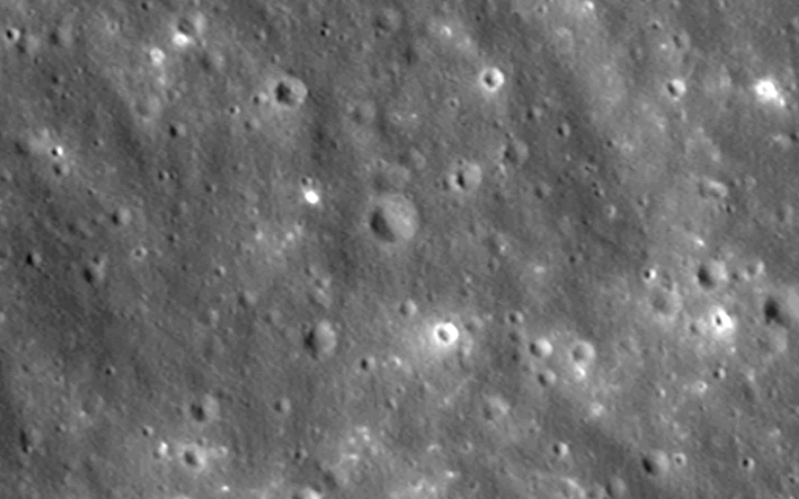 NASA captures first images of new crater from SpaceX rocket impact on moon