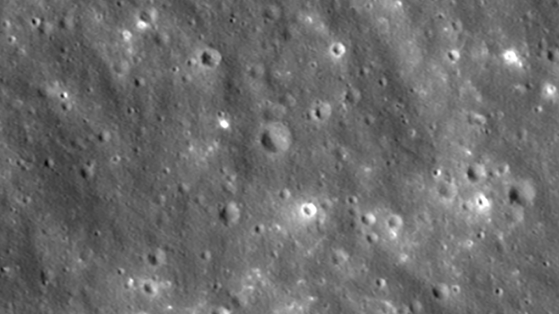 NASA captures first images of new crater from SpaceX rocket impact on moon