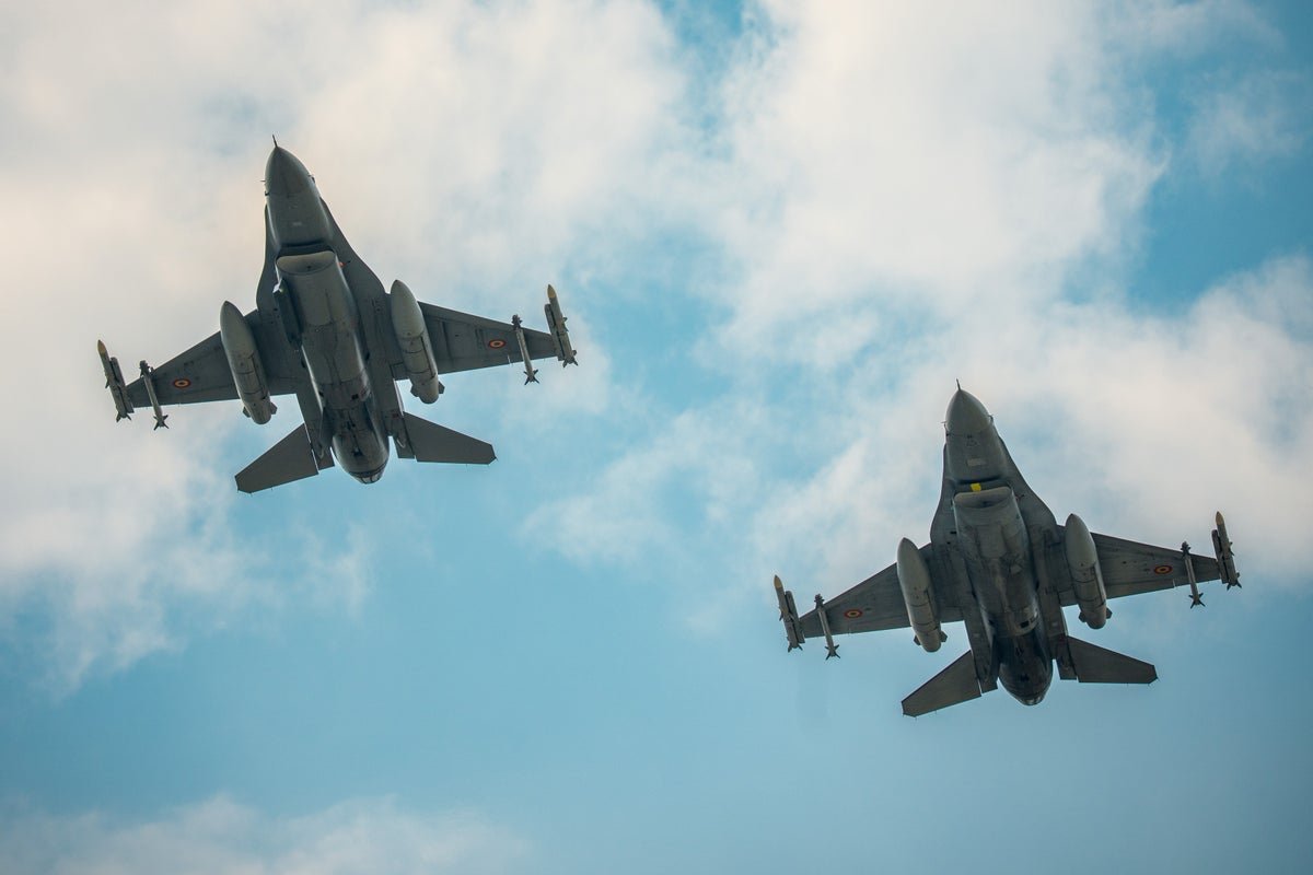 Nato fighter jets intercept foreign drone entering Latvian airspace