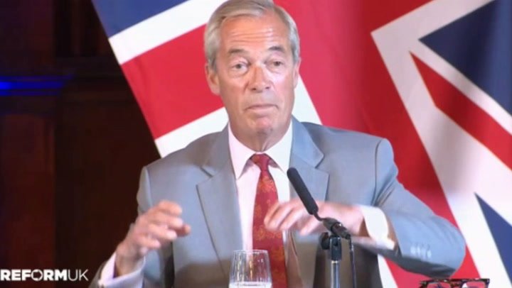 Nigel Farage defends small boats plan amid Jeremy Clarkson's critical remarks