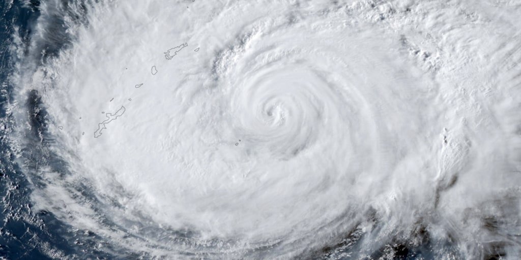 Okinawa airport shuts down as Typhoon Dolphin strikes southern Japan