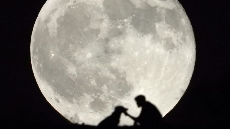 Partial lunar eclipse coincides with August's full sturgeon moon this week
