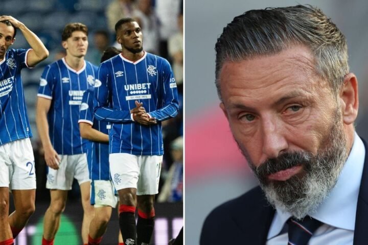 Rangers exit Europa League with McInnes yet to secure win as pressure rises