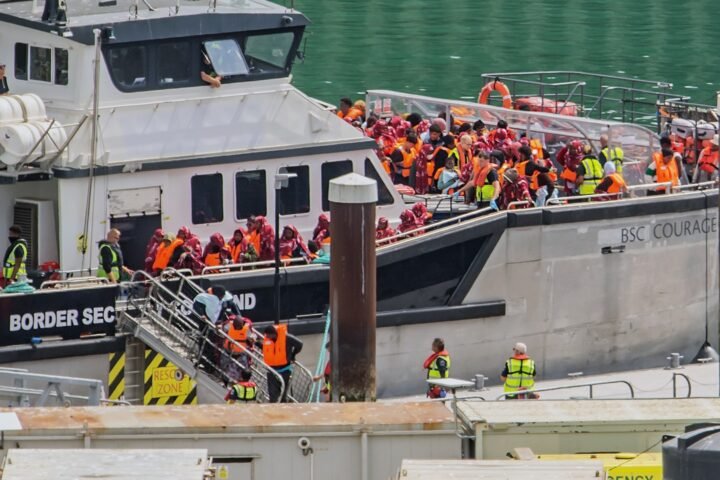 Record number of 230 migrants arrive in Dover on single vessel amidst growing security concerns