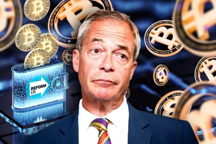 Reform UK receives £20m from cryptocurrency investors, raising scrutiny over donations