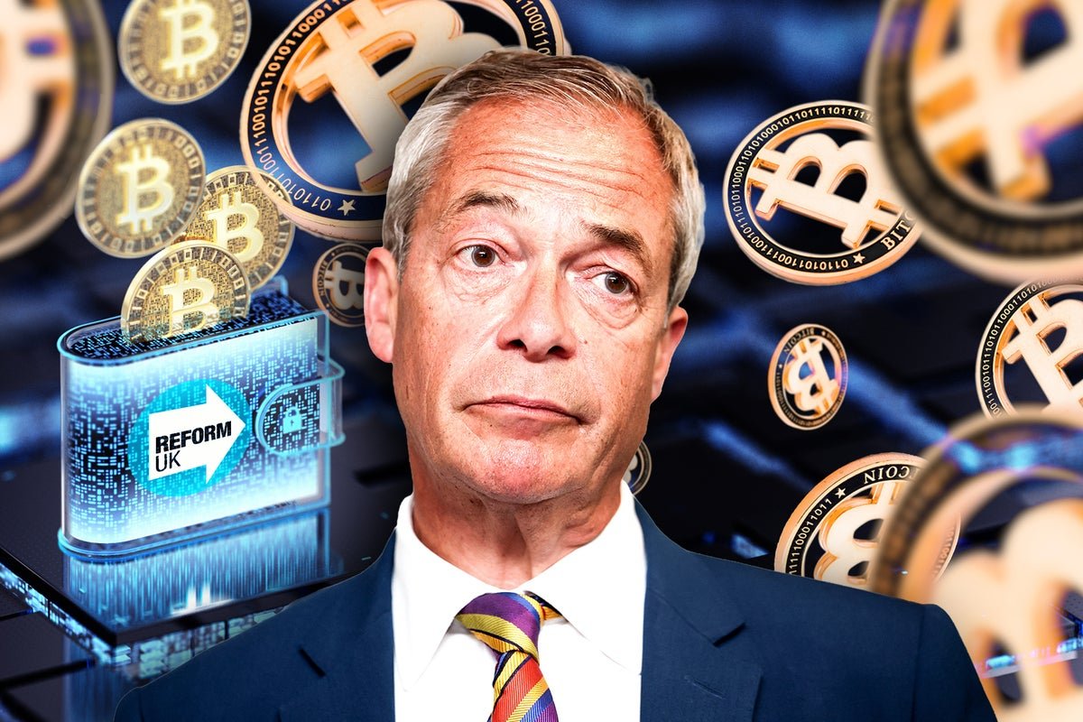 Reform UK receives £20m from cryptocurrency investors, raising scrutiny over donations